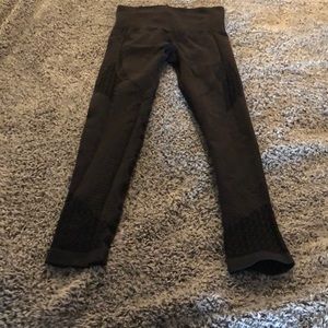 Black high waisted seamless leggings